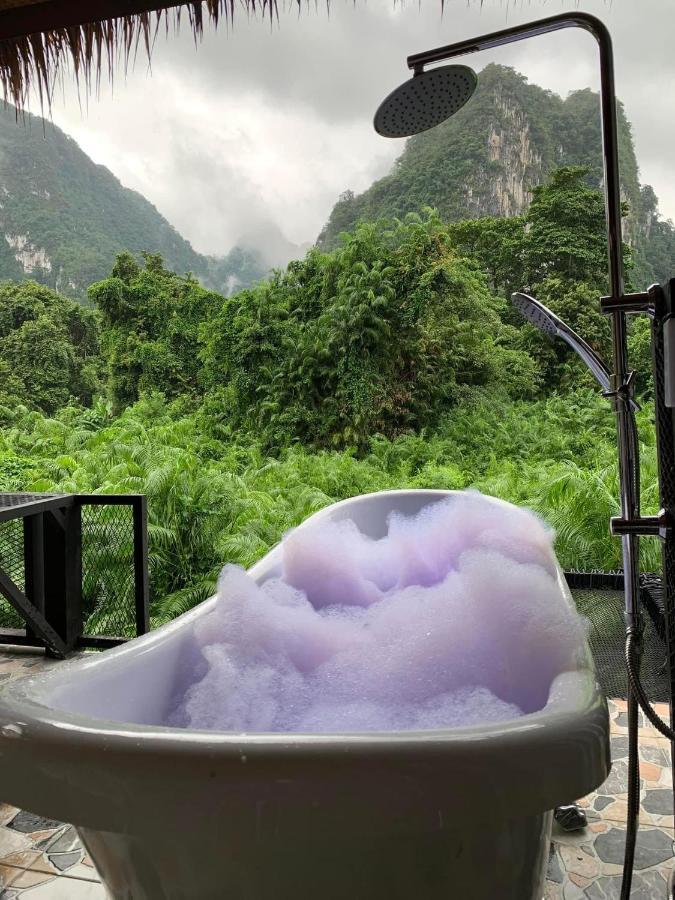 Bridge Hill Cafe Glamping Hotel Khao Sok National Park Exterior photo