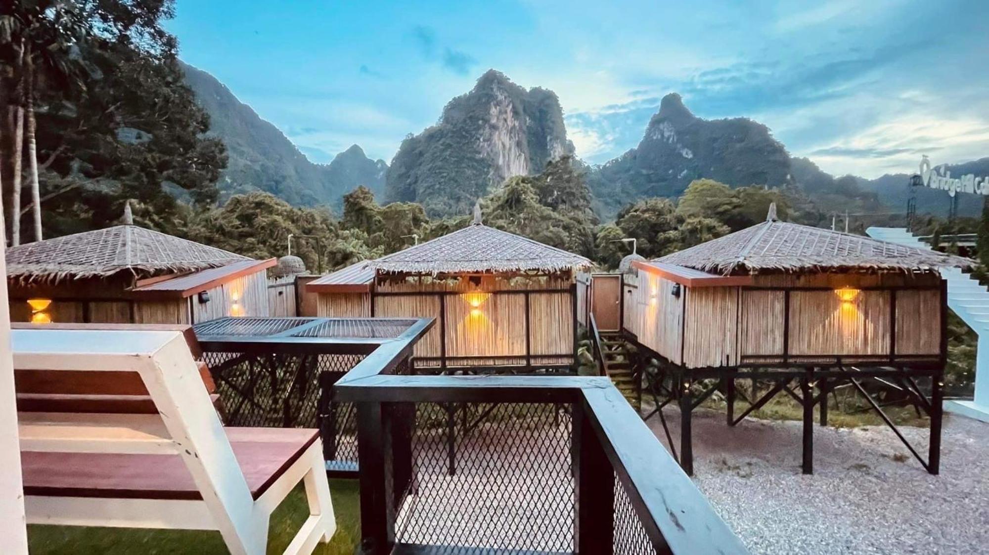 Bridge Hill Cafe Glamping Hotel Khao Sok National Park Exterior photo